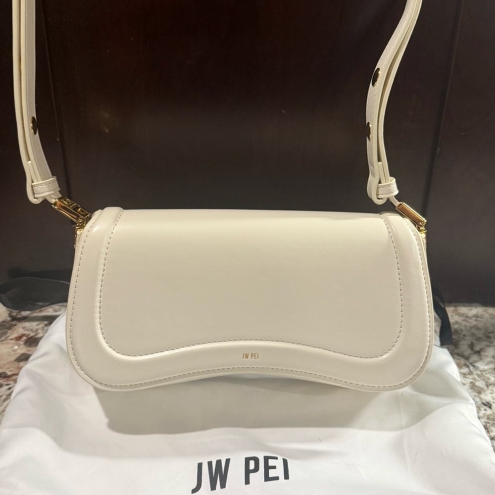 JW PEI White cream Joy Shoulder Bag